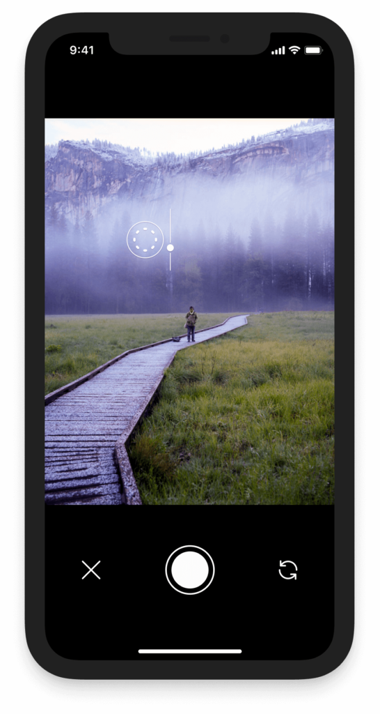 Photo of the capture reading screen in Lghtmtr